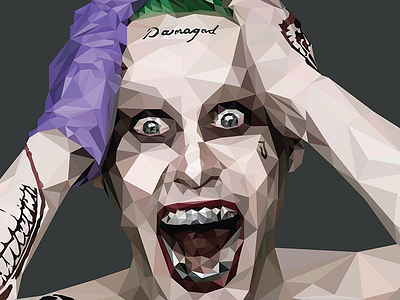 Low-Poly Jared "Joker" Leto