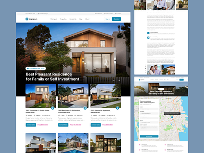 #Exploration - Real Estate Website Design