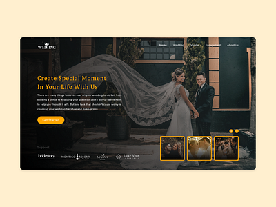 Exploration - Wedding Website