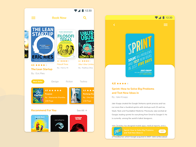 Exploration - Mobile Book Apps app design apps book book app brand design branding business buy design designs mobile online reading ui uiux ux
