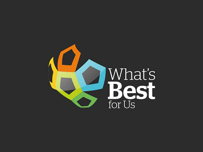 Whats Best For Us 2012 logo design blue business business card card color green logo namecard orange rainbow red yellow