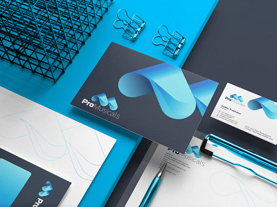 ProMusicals Branding identity Logo design