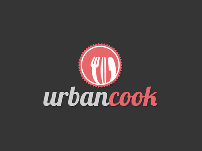 Urbancook Logo Design application brand chopstick food app fork ios logo logo design logotype mobile app urbancook