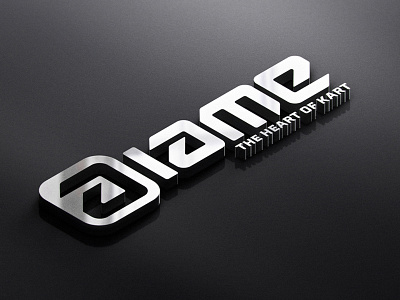 IAME Karting - The Heart of Kart branding RACE poster design engines