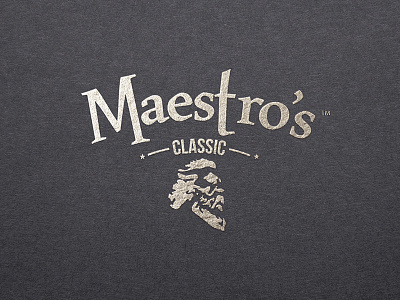 Maestro's Classic Logo & Label Design america beard brand branding graphic label labeldesign logo logodesign logotype maestroclassic typography