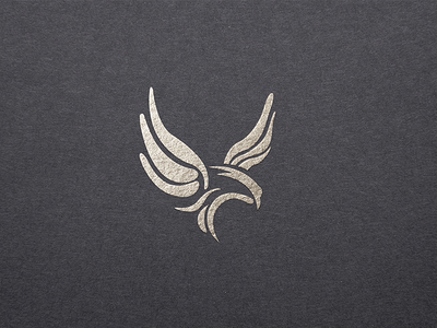 Terkaya Wealth Management Branding bird brand falcon foil gold logo logotype management terkaya wealth