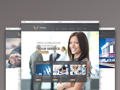 Terkaya wealth management responsive website design