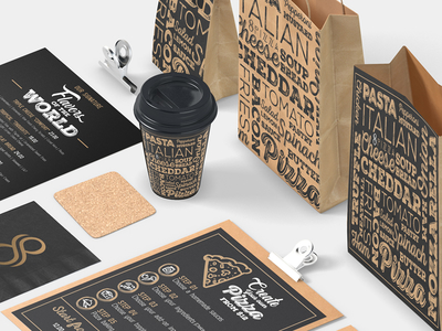 8pizza restaurant menu branding branding cheddar cheese gold logo menu packaging pasta pizza restaurant singapore typography