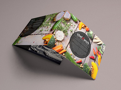 Chefatwork tri-fold brochure landscape