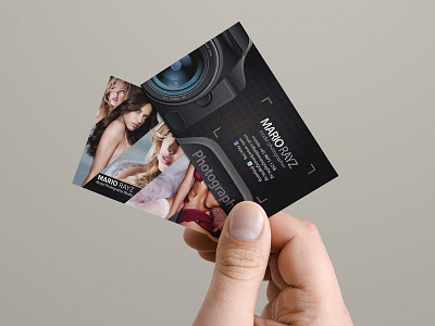 Photographer business card design black business card model namecard photographer photographer card photography photography business card