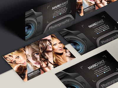 Photographer business card design black business card model namecard photographer photographer card photography photography business card