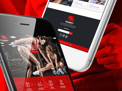 Celebrity Trainer Branding Design