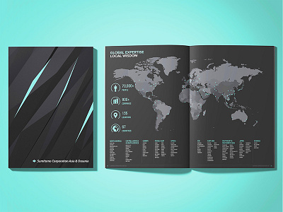 Sumitomo Corporation Corporate Brochure Design