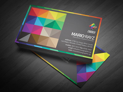 Fantasy Colors Business Card