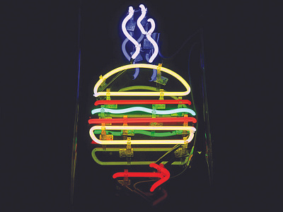 Burger Joint Singapore burger burgerjoint interior neon neon sign new york new york city restaurant signage singapore