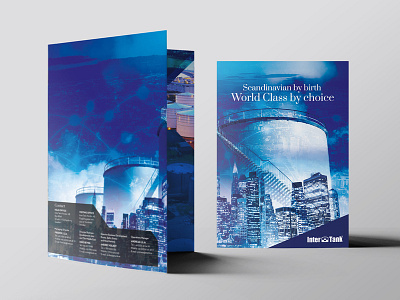 Interbank Bi-fold A4 brochure design