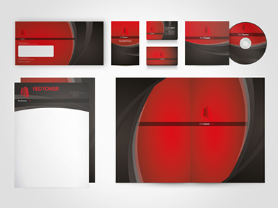 Redtower Corporate Identity Branding