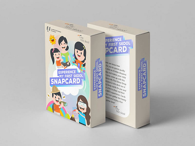 Experience My First Skool Snapcard Playing Deck brand card game cards childcare colorful infant care playing cards school campus snapcard