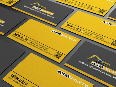 Axisparts Branding business card