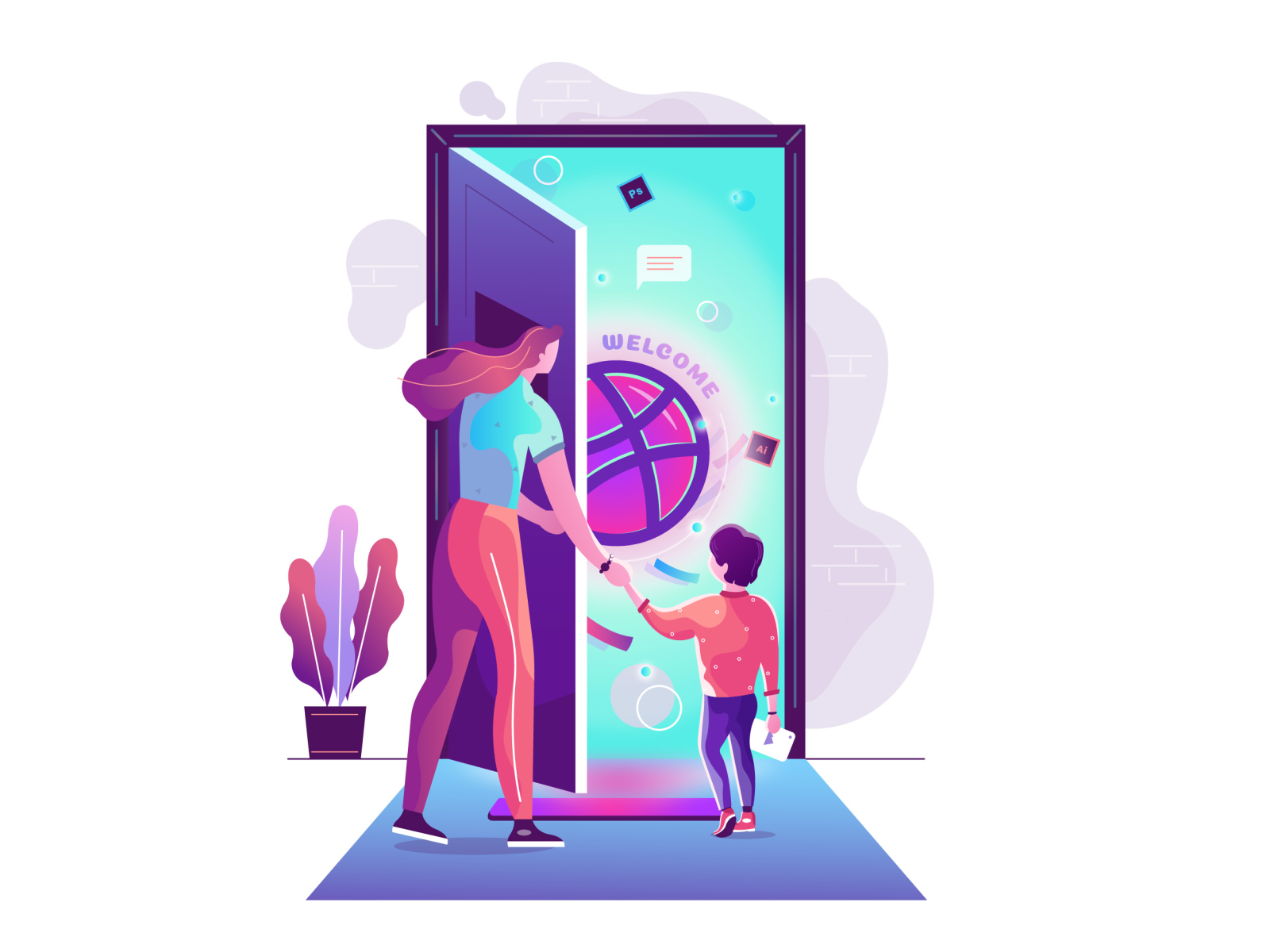 enter-to-the-new-world-by-imam-mahadi-hasan-on-dribbble