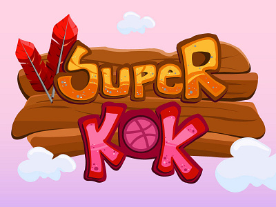 Super Kok charecter design game illustration