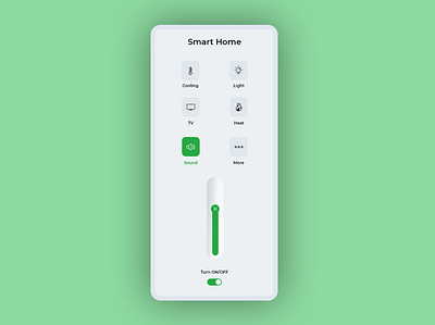 Smart home application design home screen design mobile app ui design concept neumorphic neumorphic mobile app design neumorphism smart home app