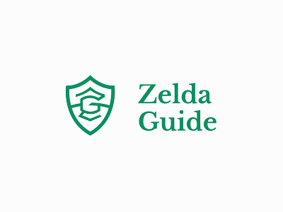 Zelda Guide 2d design flat graphic design logo logocore monogram vector