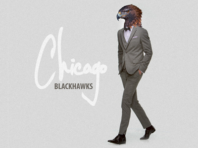 Congratulations Blackhawks chicago blackhawks cmyk final hawk nhl photoshop poster print retouch stanley cup suit