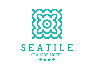 Seatile - Hotel hotel logo sea symbol tile