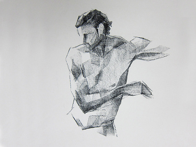 Fig 002 charcoal figuredrawing illustration