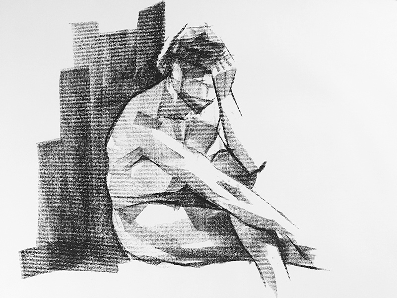 Fig 007a figuredrawing illustration charcoal
