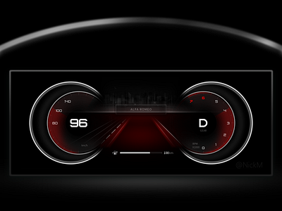 Daily Redesign UI10 Alfa Romeo