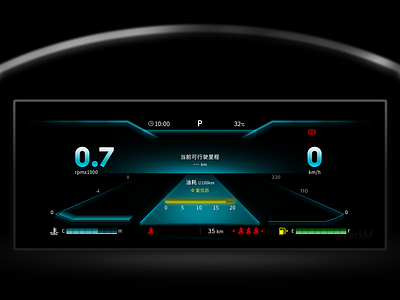 Daily Redesign UI25 BSETUNE bsetune bsetune car car cluster car dashboard design hmi redesign ui ux