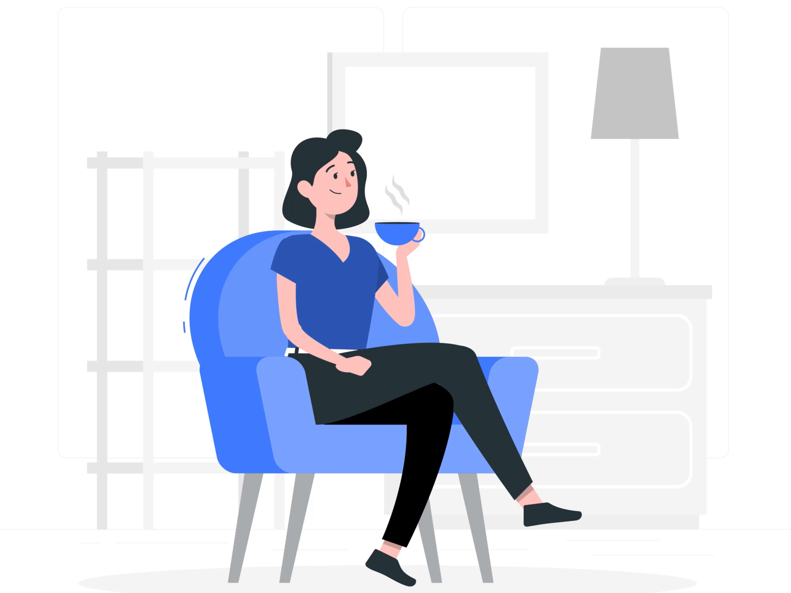 Cosy moment by Melody Liu on Dribbble