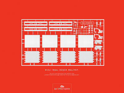 Batı Prefabrik 'Fast Build, Low Cost' Print Ad