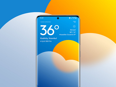 Weather Mobile App Design