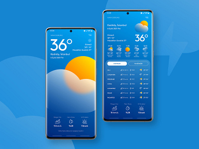 Weather Mobile App Design