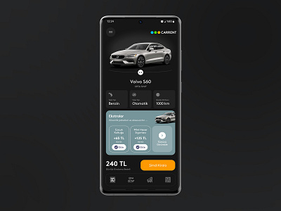 Car Rental Mobile App Design
