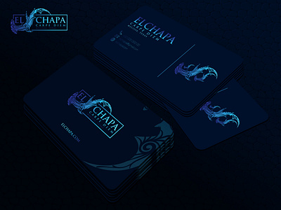 business card | ornamental shark