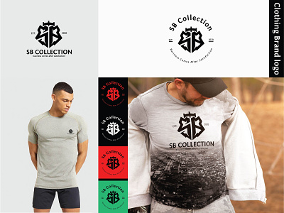 Clothing Brand brand design branding clothing brand graphic design illustrator logo logodesign t-shirt design t-shirt mockup vector