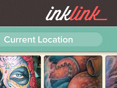 inklink app (detail) app inklink mockup tattoo