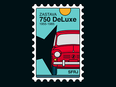 SFRJ Postmark minimal postmark sfrj yugoslavia