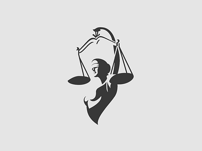 Justitia justitia law logo