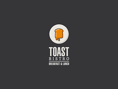 Toast bistro bistro breakfast egg logo toast