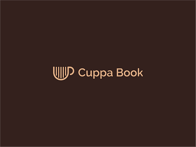 Coffee shop book caffeteria coffee design logo shop