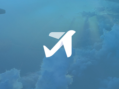 Travel App app icon logo planes travel