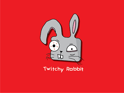 Thirty Logos Day 3. Twitchy Rabbit emailclient logo redesign thirtylogos twitchyrabbit