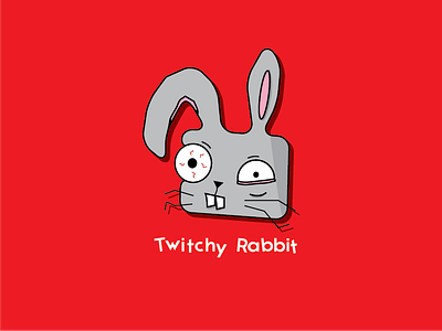 Thirty Logos Day 3. Twitchy Rabbit