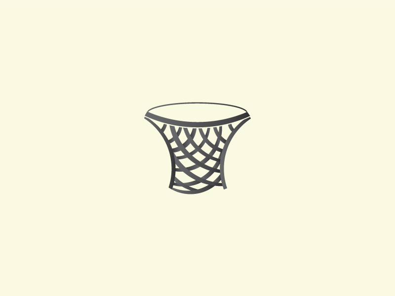 Brooklyn Nets Alternate Logo (Circular Grid) by Aaron Collins on Dribbble