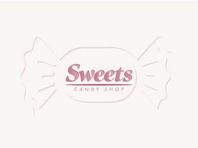 Thirty Logos Day 11. Sweets candyshop logo sweets thirtylogos vector
